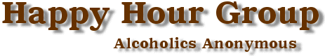 aa happy hour logo